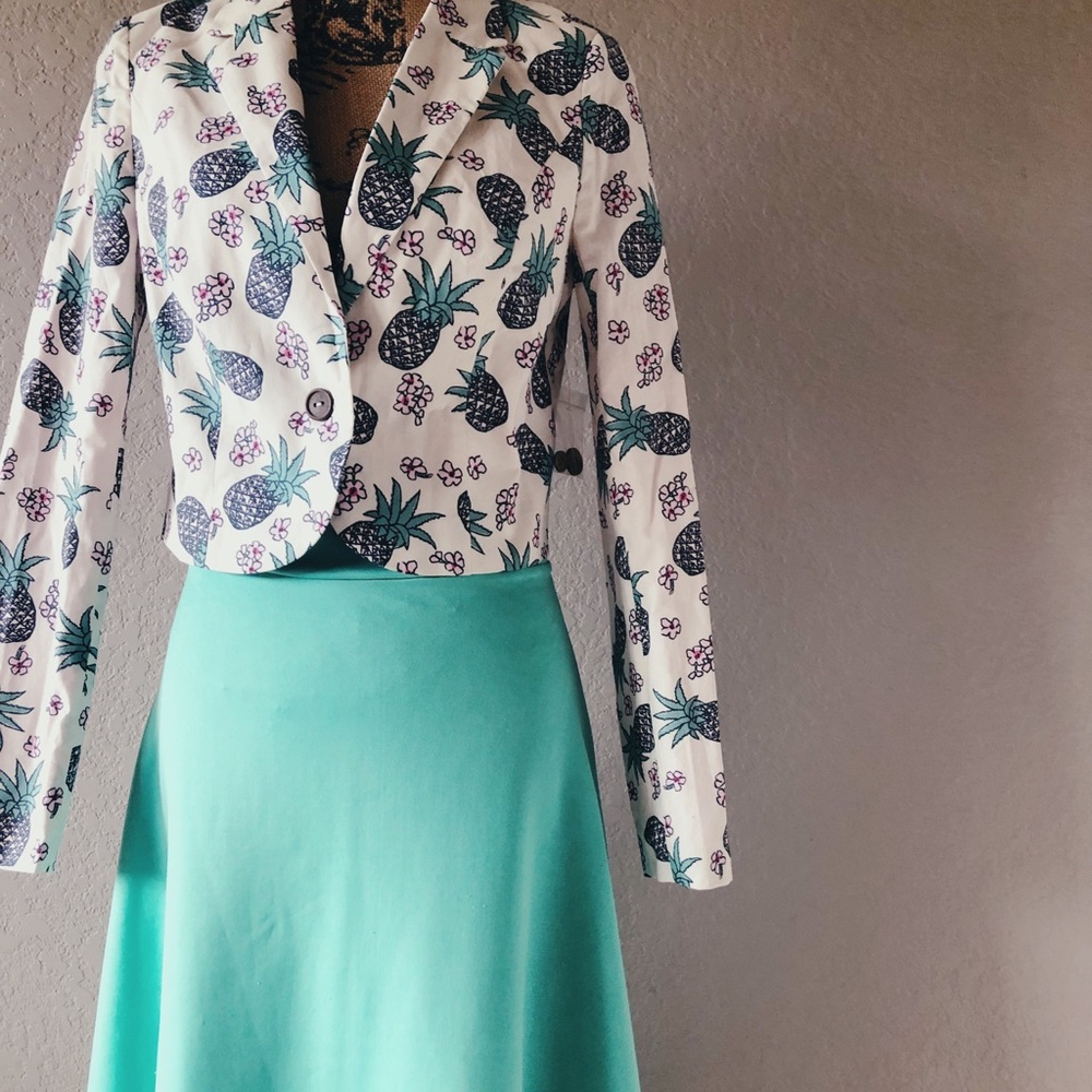 Pineapple Cardigan/Blazer